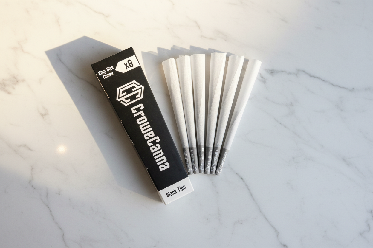 Black Tip | King Size | Pre Rolled Cones | 6 Count