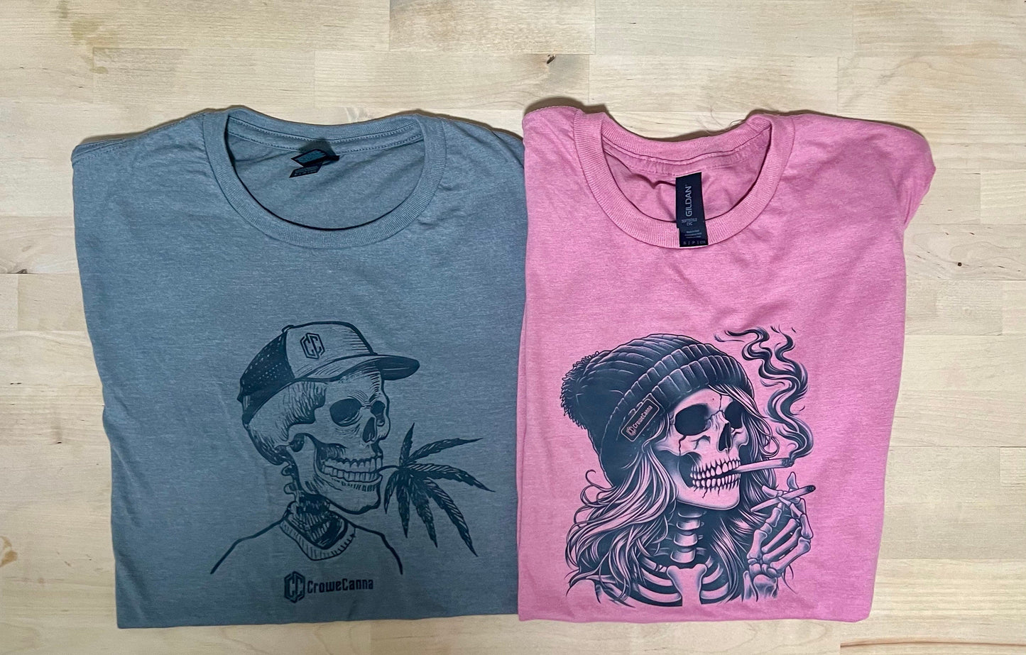 Skull Boy w/Leaf T-Shirt