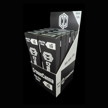 Black Tip Pre Rolled Cones | Full Box